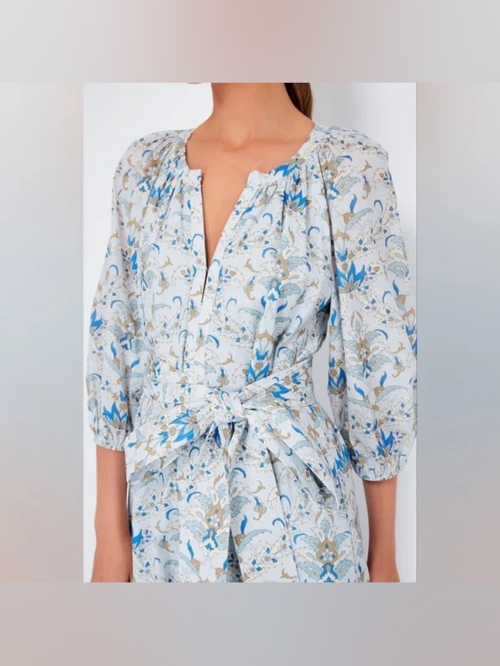 Tuckernuck Lyles dress - Florentine Arabesque Medium - Picture 6 of 13